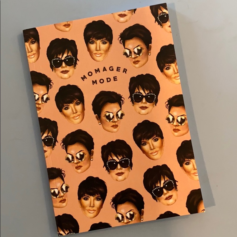 Kris Jenner Notebook Momager Mode Lined Kardashian